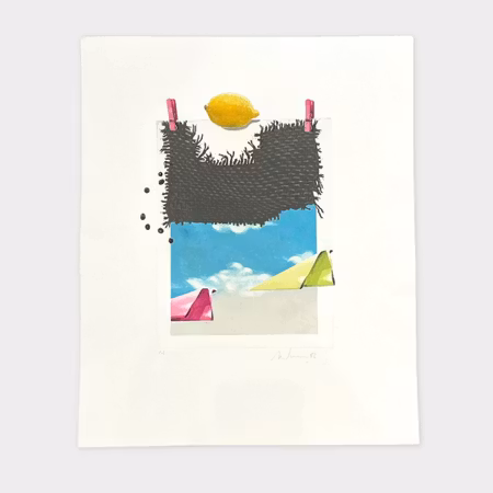 Alain Soucasse – Save the Earth II, carborundumetsning