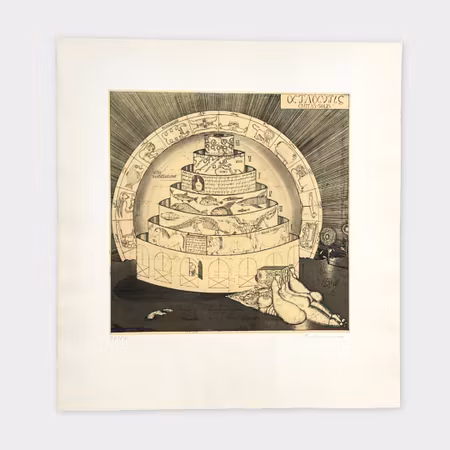 Uwe Bremer – Civitas Solis, etsning (7/100)