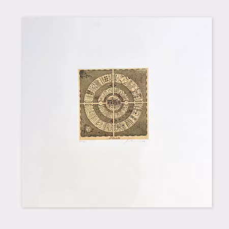 Uwe Bremer – Atlantis, etsning (7/100)