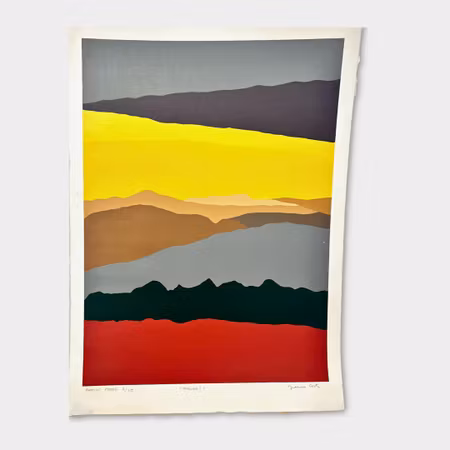 Franco Costa – Afrika!, serigrafi (AP 6/25)