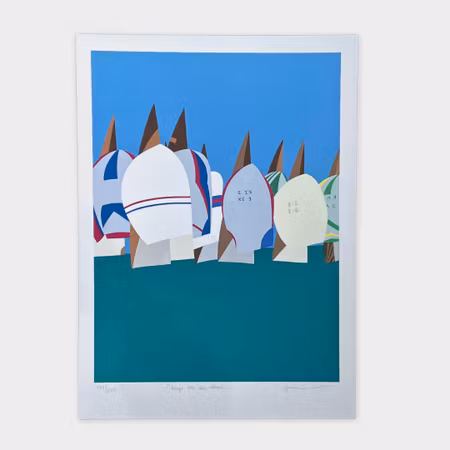 Franco Costa – Keep our air clear, färglitografi (173/250)