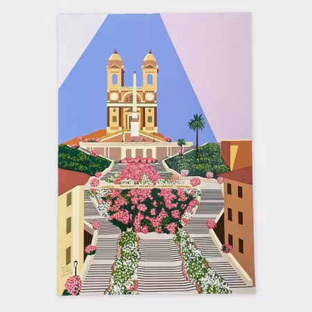 Franco Costa – Trinità dei Monti, serigrafi (24/150)