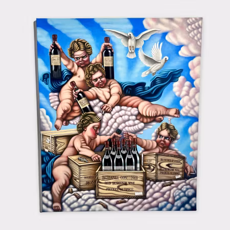 Jacob Florberger – Mer vin, olja på duk