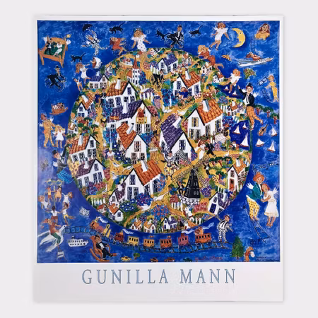 Gunilla Mann – Himlajord, artposter