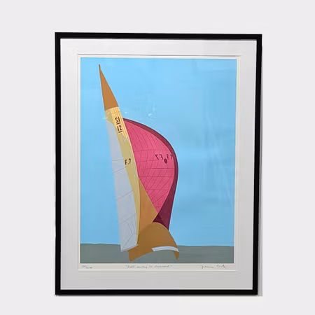 Franco Costa – Roll away to Leeward (Nr 195/250), 68 × 93 cm