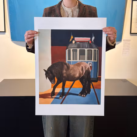 Elin Östberg - växel, fine art print, 50 × 70 cm