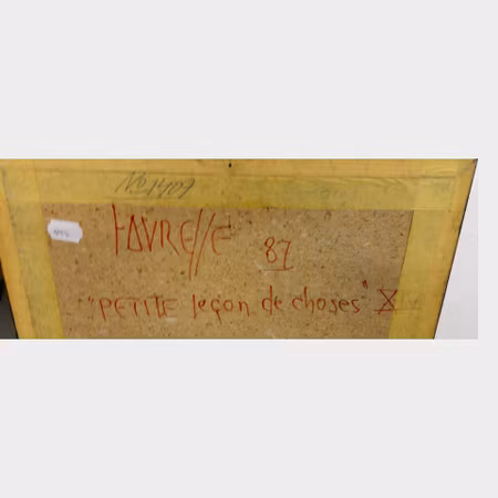 Marc Favresse · Petit leçon de choses XVIII