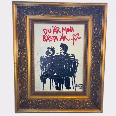 Hellstrom Street Art · Du är mina bästa år