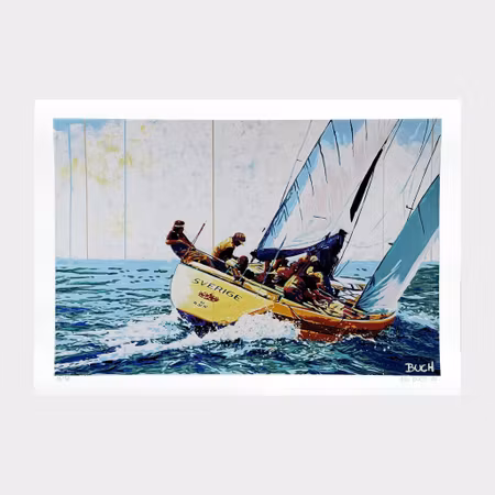 Allan Buch · Sverige · Handkol. Art Giclée