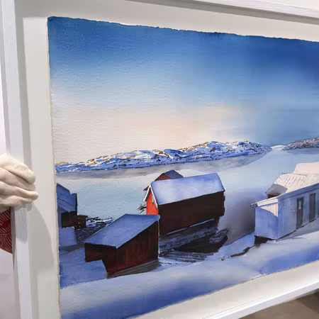Kalle Nilsson · Vinter på Käringön