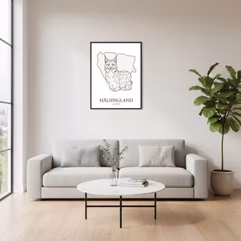 Landskap Minimalistisk