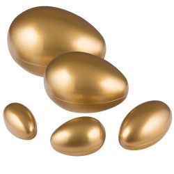 Påskägg - Metallic Guld