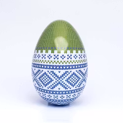 Påskägg Marius - Grön-Blå 15cm