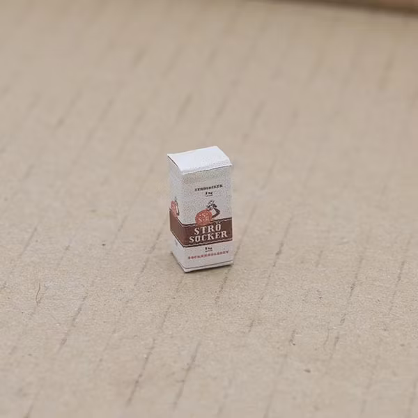 Socker förpackning 1:12