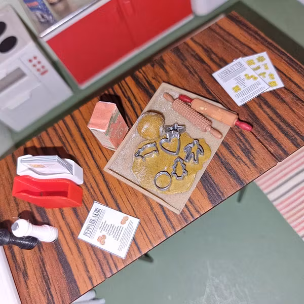 Pepparkaksformar och bakbord 1:18
