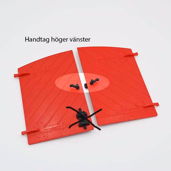 Dörrhandtag till Lundby Garagedörrar