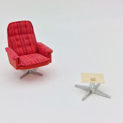 Snurrfot till LundbyFåtölj
