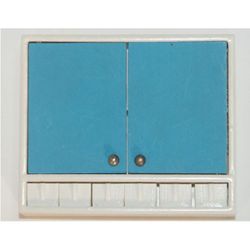 Kökslådor 6 st grund modell med handtag