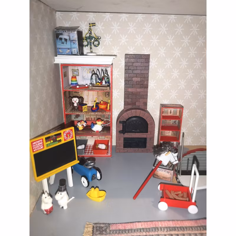 Ringspel stapla ringar 1:18