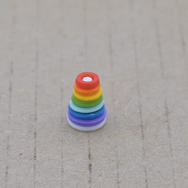 Ringspel stapla ringar 1:18