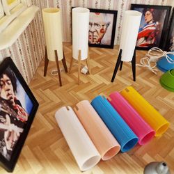 Lampa Raket Röris med el 1:18
