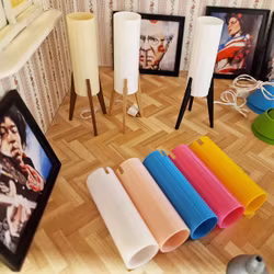 Lampa Raket Röris med el 1:18