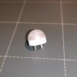 Lampa Halv Boll med piggar