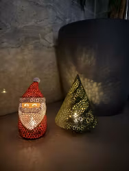 Julgran - LED-värmeljushållare