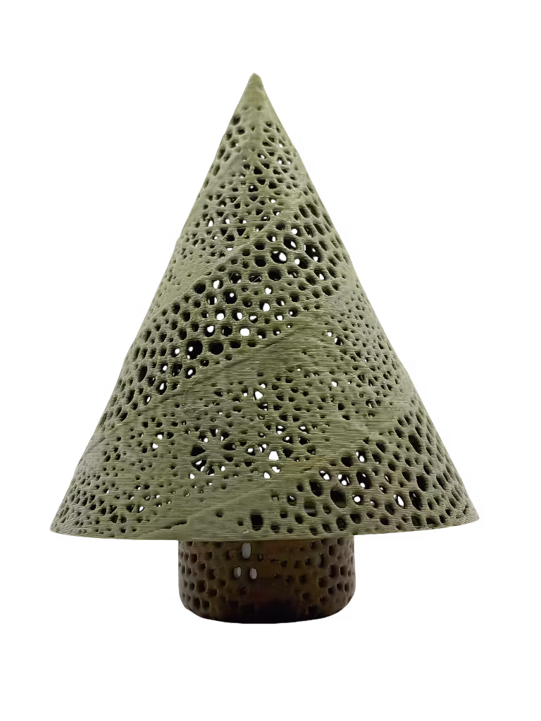 Julgran - LED-värmeljushållare