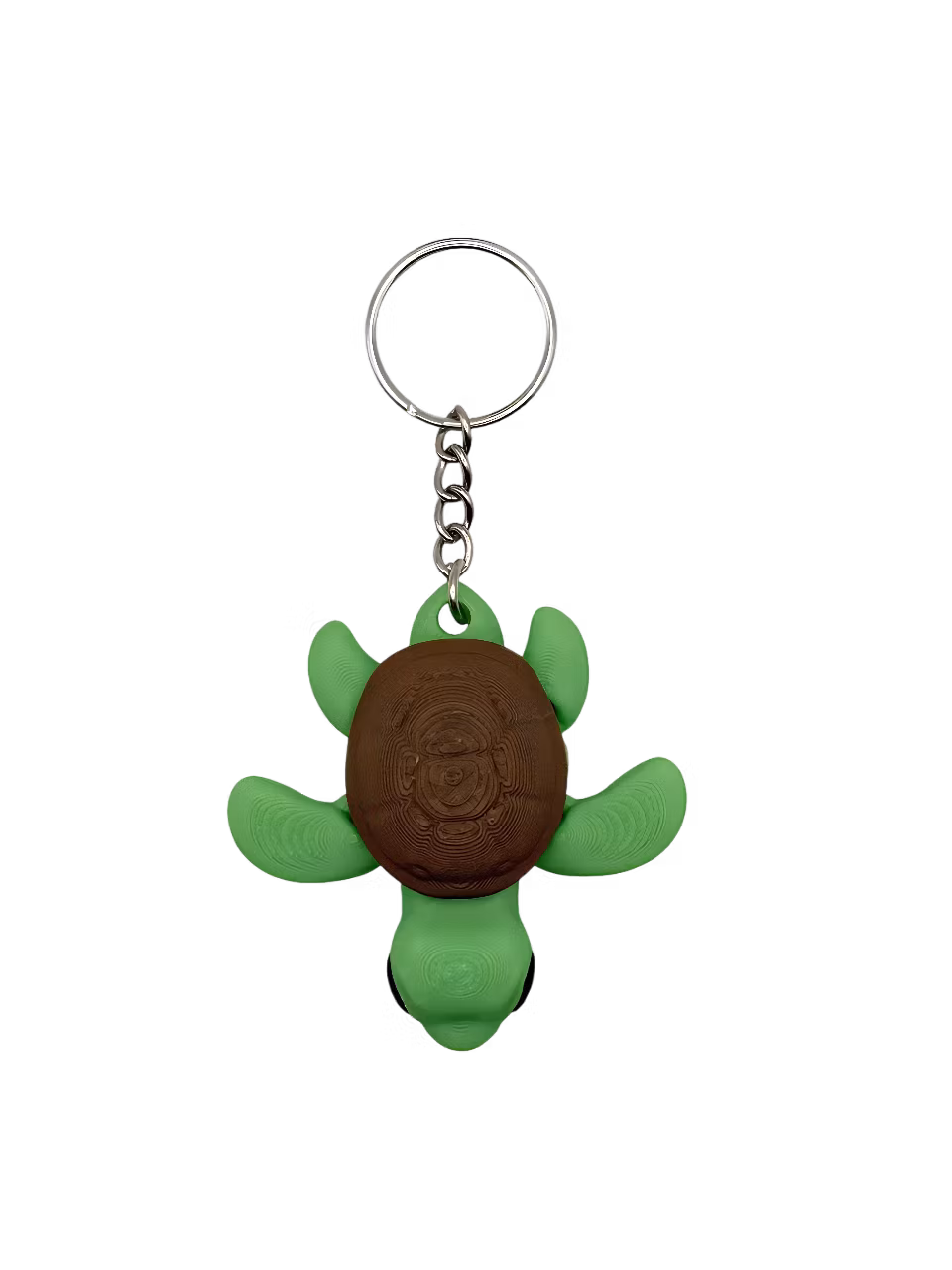 Söt Flexi Sköldpadda- Nyckelring