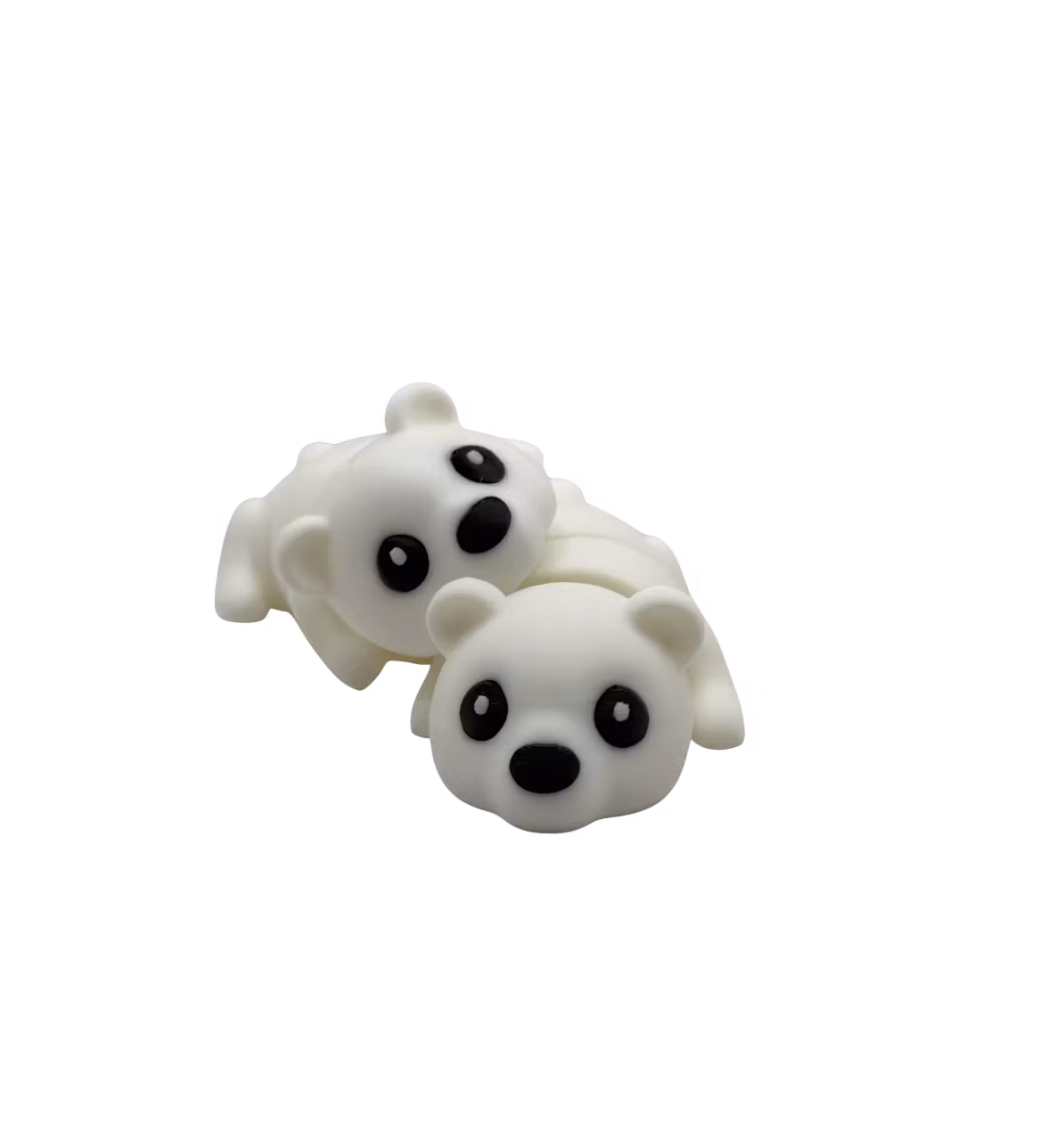 Söt flexi isbjörn - Nyckelring