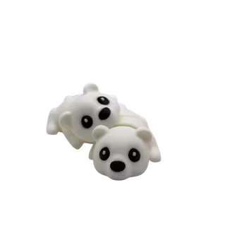 Söt flexi isbjörn - Nyckelring