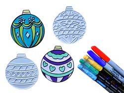 Dekorativa julmålningar