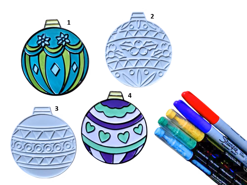 Dekorativa julmålningar