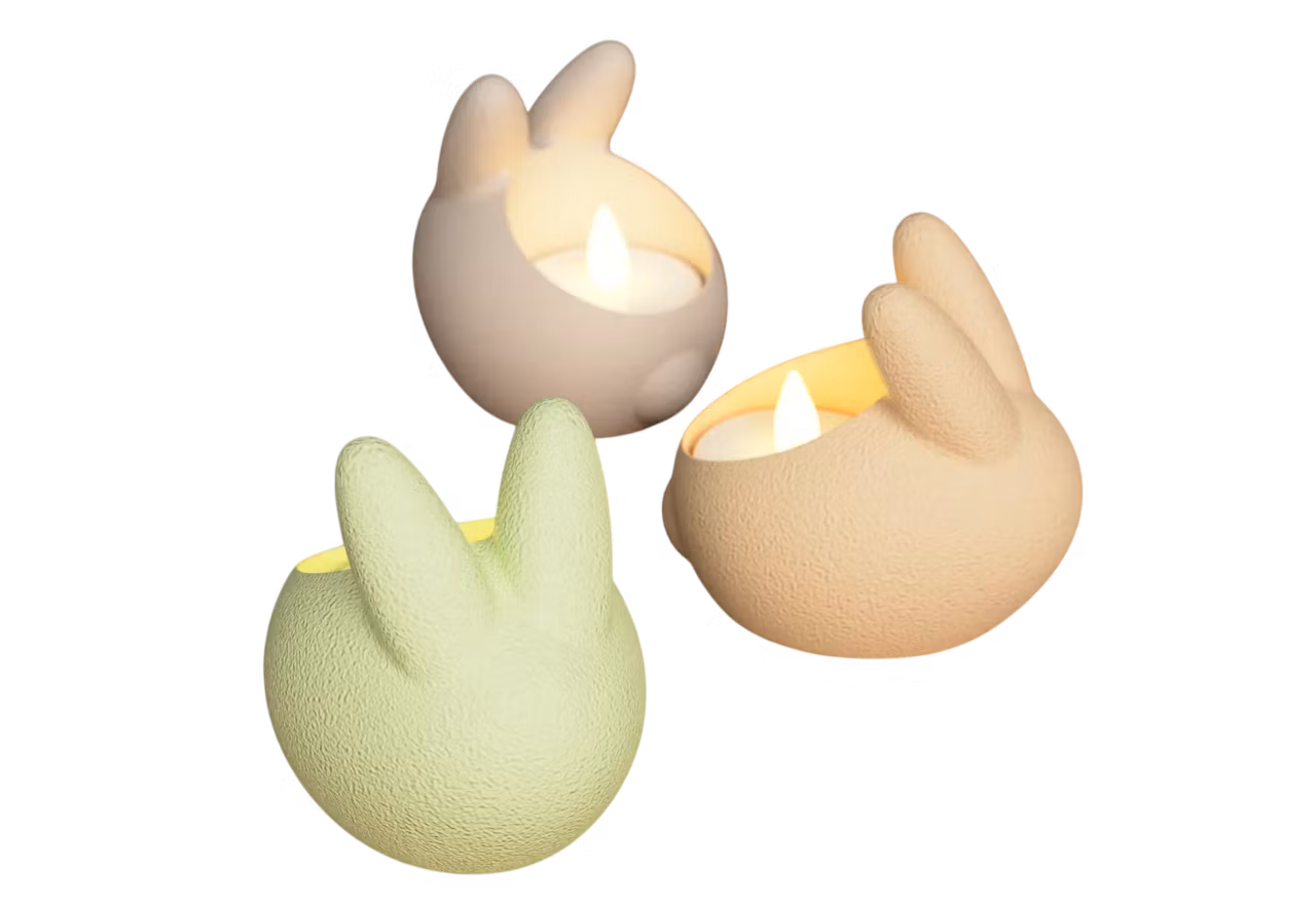 Hare LED-Värmeljushållare