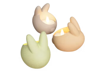 Hare LED-Värmeljushållare