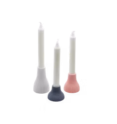 Modern Ribbad ljusstake (3-pack)