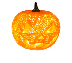 Pumpa - LED-värmeljushållare