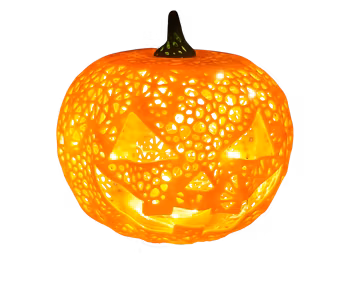 Pumpa - LED-värmeljushållare