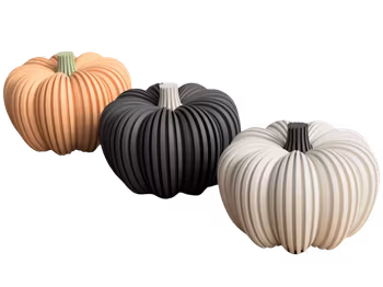 Stilren Pumpa - LED-värmeljus kompatibel