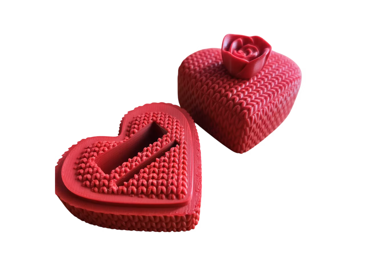 Vacker ringlåda (för två ringar)