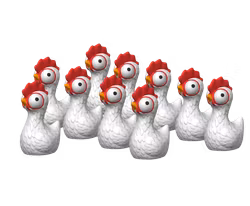 Små Tuppar - Påskpyssel (10 st)