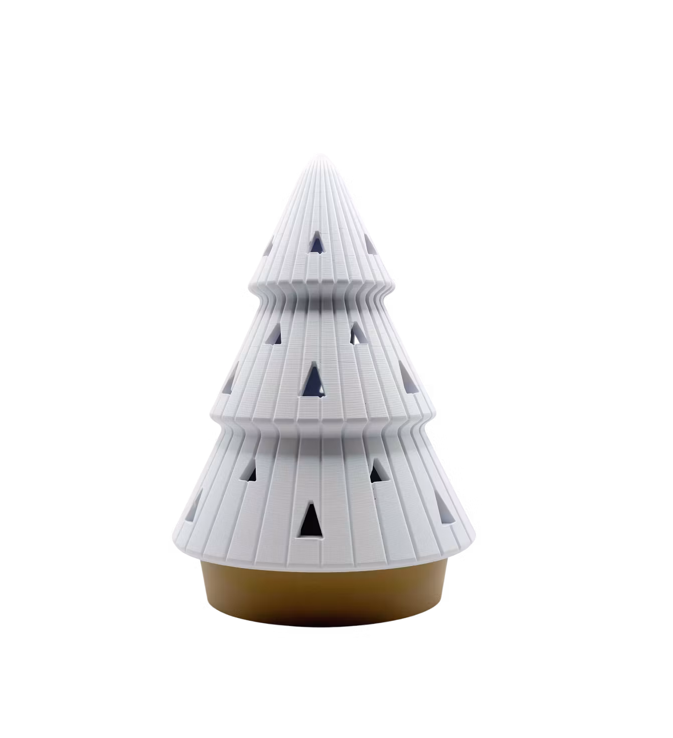 Modern Julgran - LED-värmeljushållare