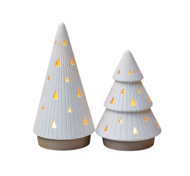 Modern Julgran - LED-värmeljushållare