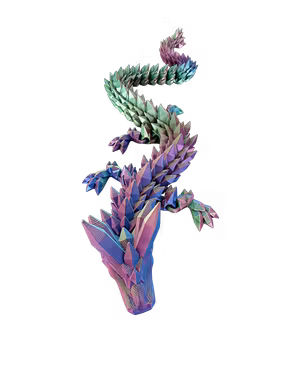 Crystal dragons 🐉