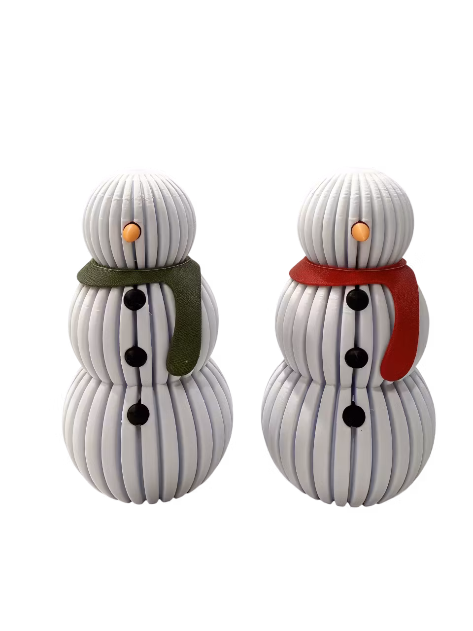 Snögubbe  -  LED-värmeljushållare