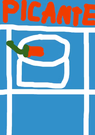 Picante Drink Poster