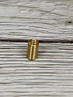 Mellandel Spiral 4x7 mm, Guldfärg (20st)