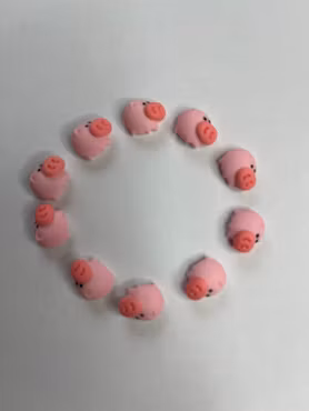 Grisar flatbacks (15x14mm) (10st)