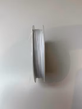 Tiger Tail, Vit, 0,38mm